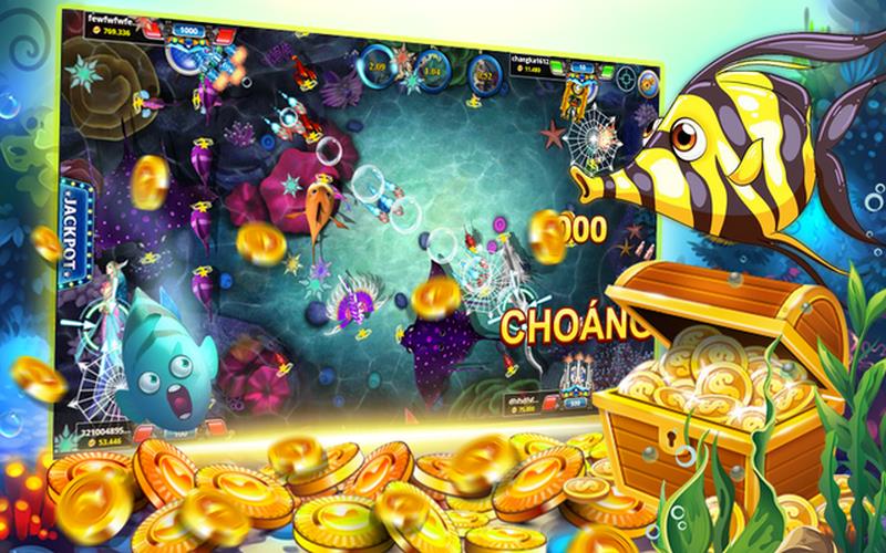 Phiên bản game săn cá trực tuyến có số lượng sinh vật lớn hơn nhiều so với phiên bản truyền thống dành cho trẻ em